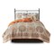 Gracie Mills Lilly 6 Piece Reversible Quilt Set Orange Floral Medallion Grace-3084